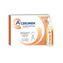 Hygiène auriculaire - anti cerumen - 10*2ml