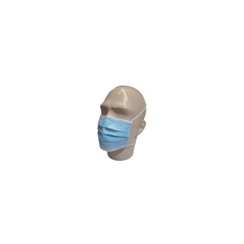 Masque chirurgicaux 3 plis passage tête